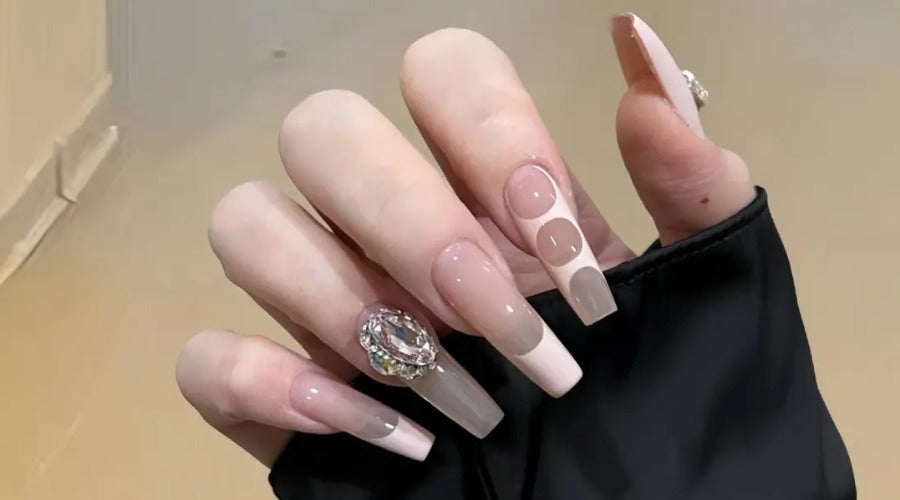 acrylic french nails
