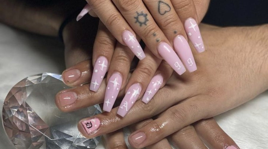 cover of the Acrylic Nail Kit with Everything for Beginners