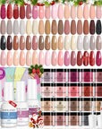 [US ONLY]49PCS Dip Nails Powder Starter Kit - 40 Colors