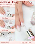 Complete 10PCS Dip Powder Liquid Set for Salon Results (Ships to US Only)
