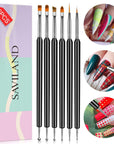 6pcs Nail Art Brush Set