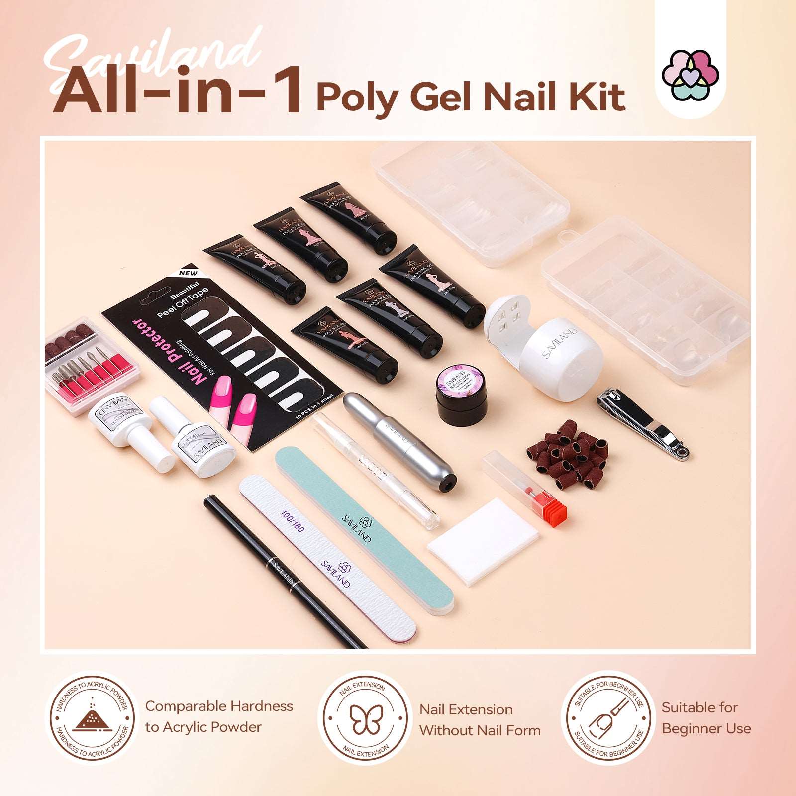 120ml Slip Solution for Poly Gel Nails Liquid Anti-stick Gel Solution Kit