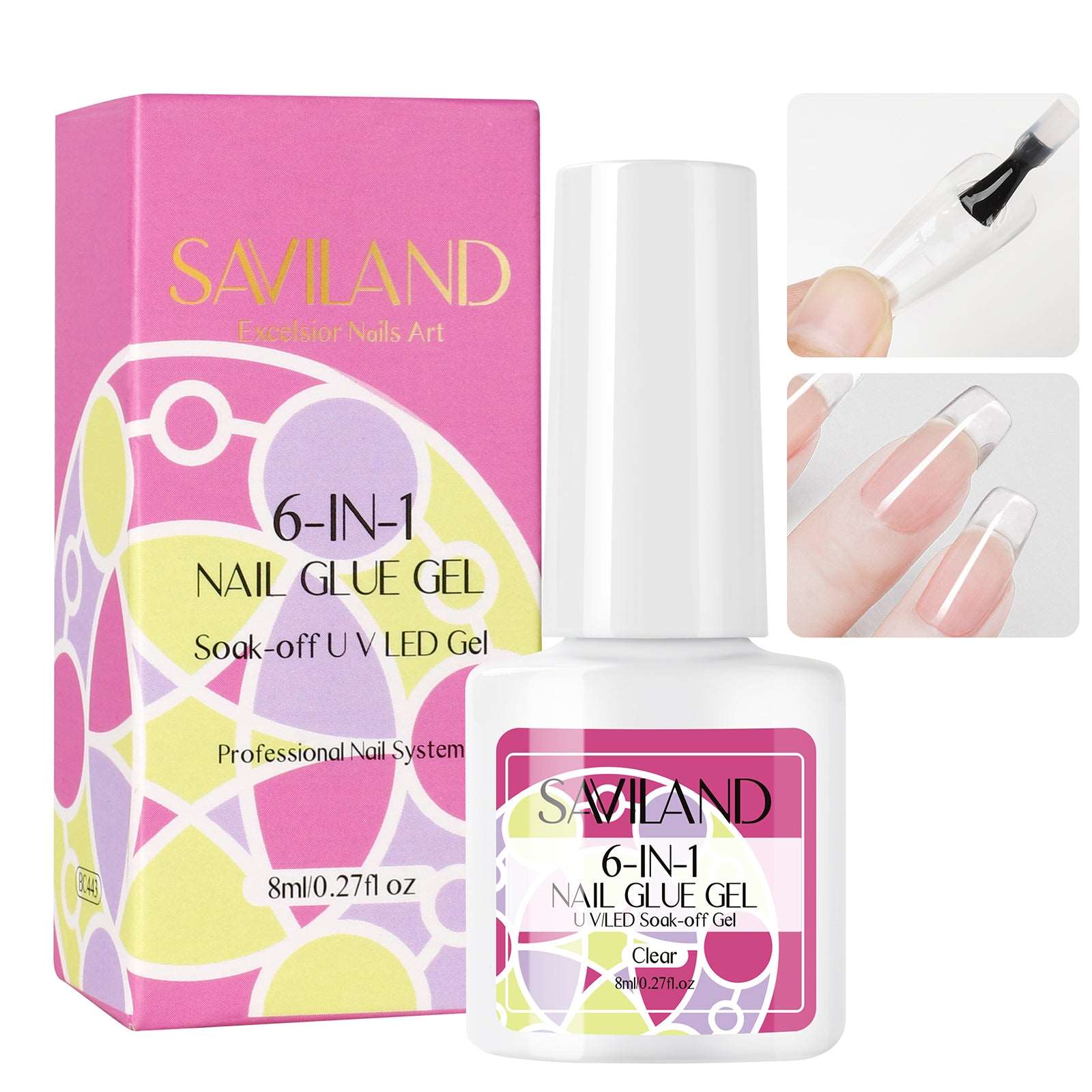 6-IN-1Nail Glue Gel
