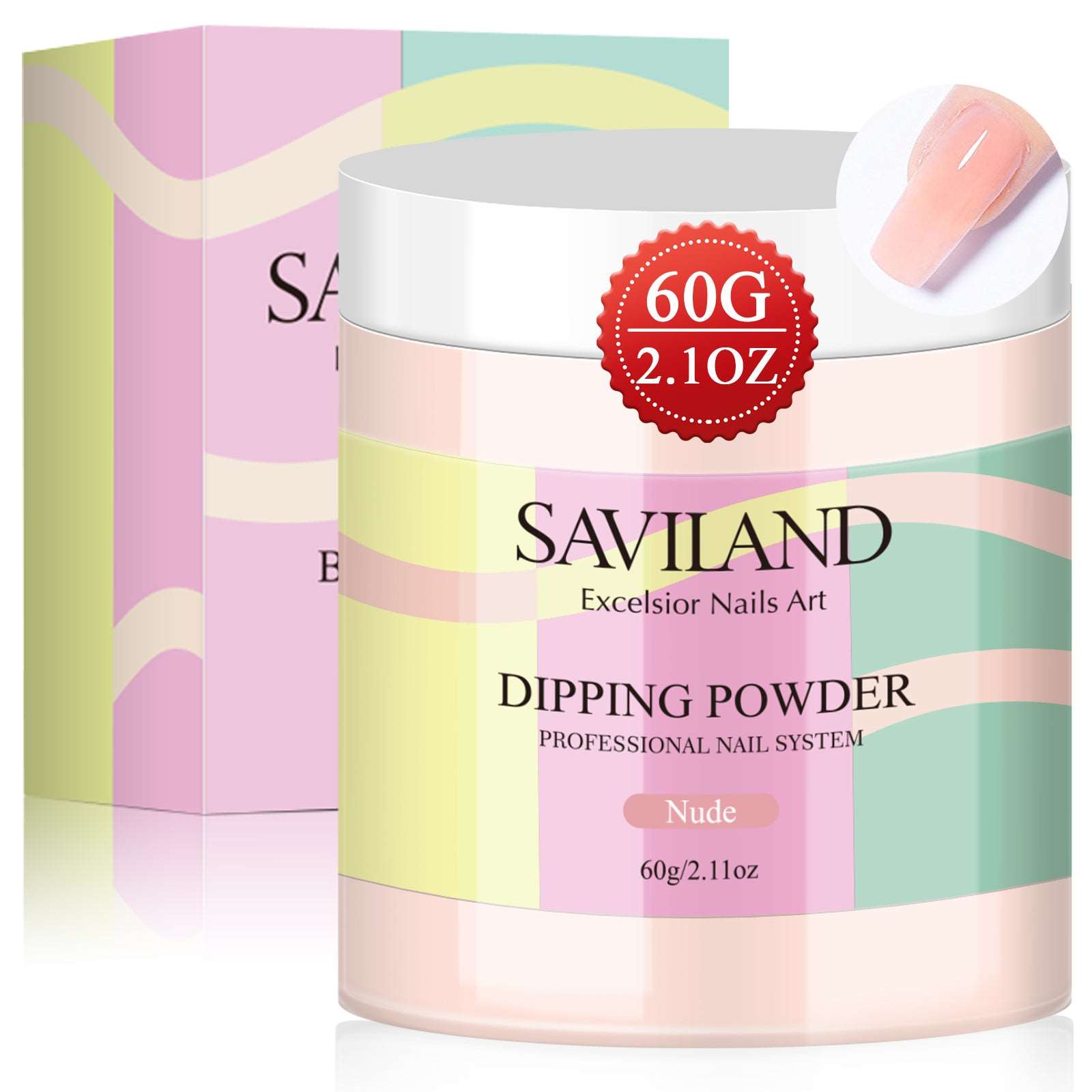 1pc Nude Nail Dip Powder