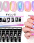 6-Color Aurora Cat Eye Poly Gel Kit (Ships to US Only)