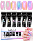 6-Color Aurora Cat Eye Poly Gel Kit (Ships to US Only)