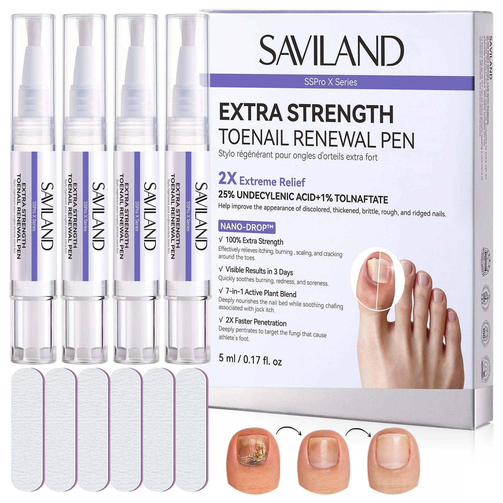 Extra-Strength Toenail Fungus Treatment Pens