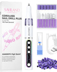 35000RPM Cordless Nail Drill with LED Display
