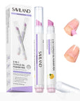 2PCS Cuticle Oil Pen & Ceramic Cuticle Remover for Healthy Nails