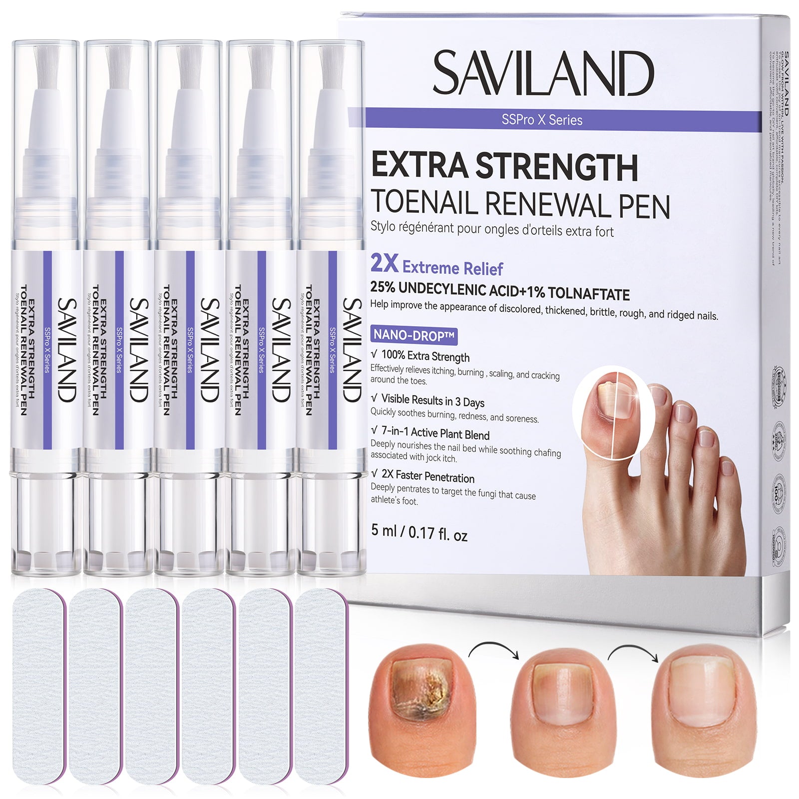 Extra-Strength Toenail Fungus Treatment Pens