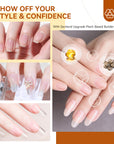 Clear Builder Gel in a Bottle with Castor Oil & Vitamin E – 15ml