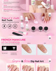 Keratin Dip Powder Nail Kit for Strong Healthy Nails