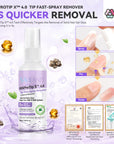 Remove Nail Glue in Seconds Fast & Gentle Remover Spray