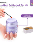 Ultra Strong Nail Extensions Made Easy C Hard Builder Gel Kit (Ships to US Only)