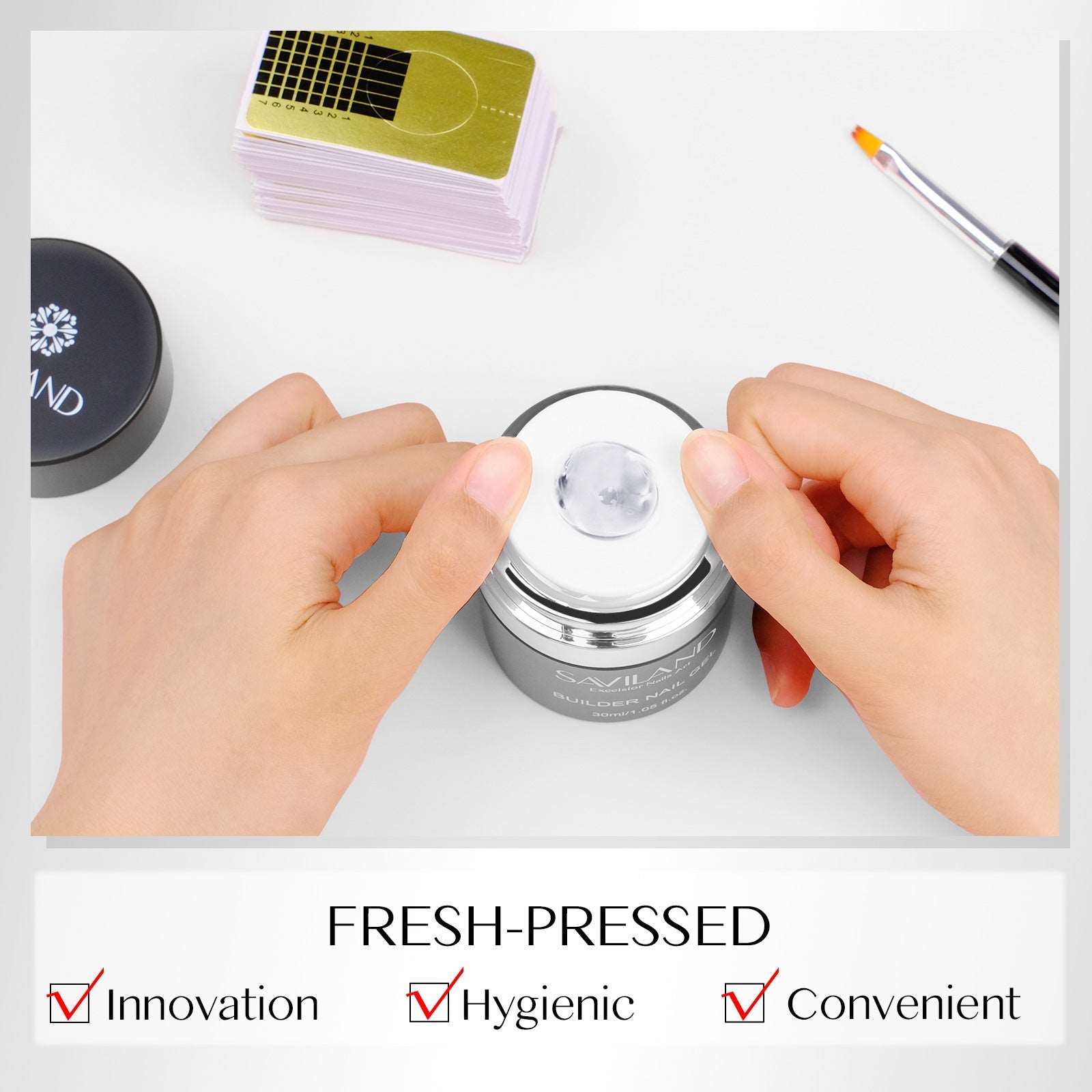 [US ONLY]Air Cushion Design - Builder Nail Gel