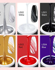6 Colors Spider Gel Wire Drawing Gel