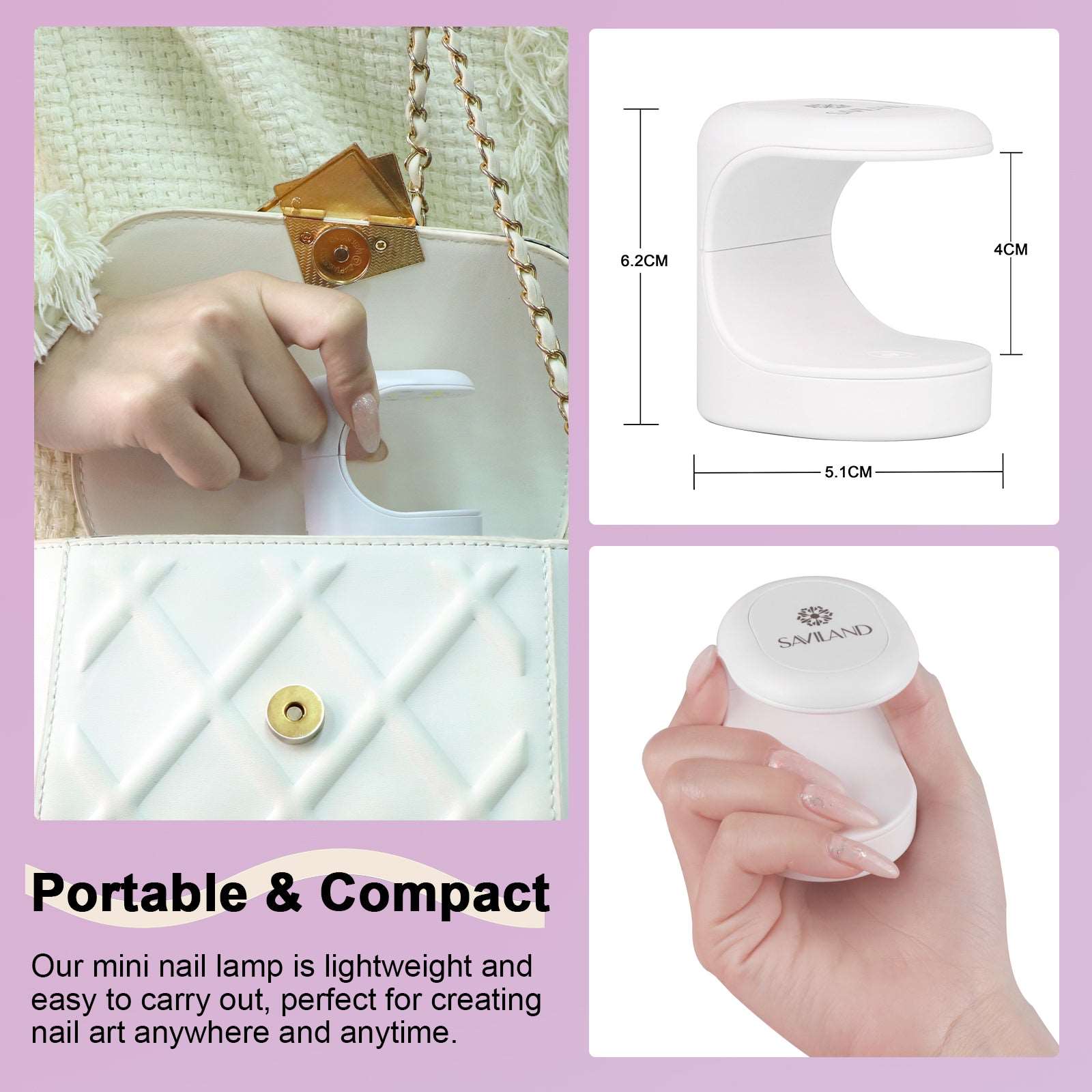 16W U V/LED Nail Dryer U V Light