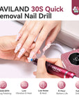 40000RPM Electric Nail Drill for 30S Fast Acrylic Removal