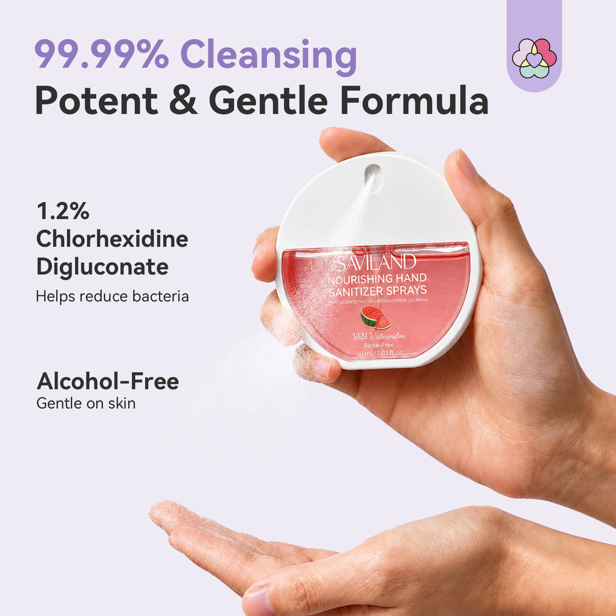 Deep-Hydrating Aloe Hand Sanitizer Spray (Ships to US Only)