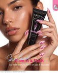 4-Color Purple HEMA-Free Poly Gel Nail Set for Creative Nail Art