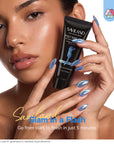 Cat Eye Poly Gel Kit with UV Lamp, Dual Forms & Nail Brush