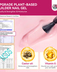 Builder Gel Kit with Nail Drill for Easy Nail Extensions
