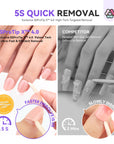 Remove Nail Glue in Seconds Fast & Gentle Remover Spray