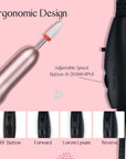 Portable Electric Nail Drill | Electronic Filing Machine