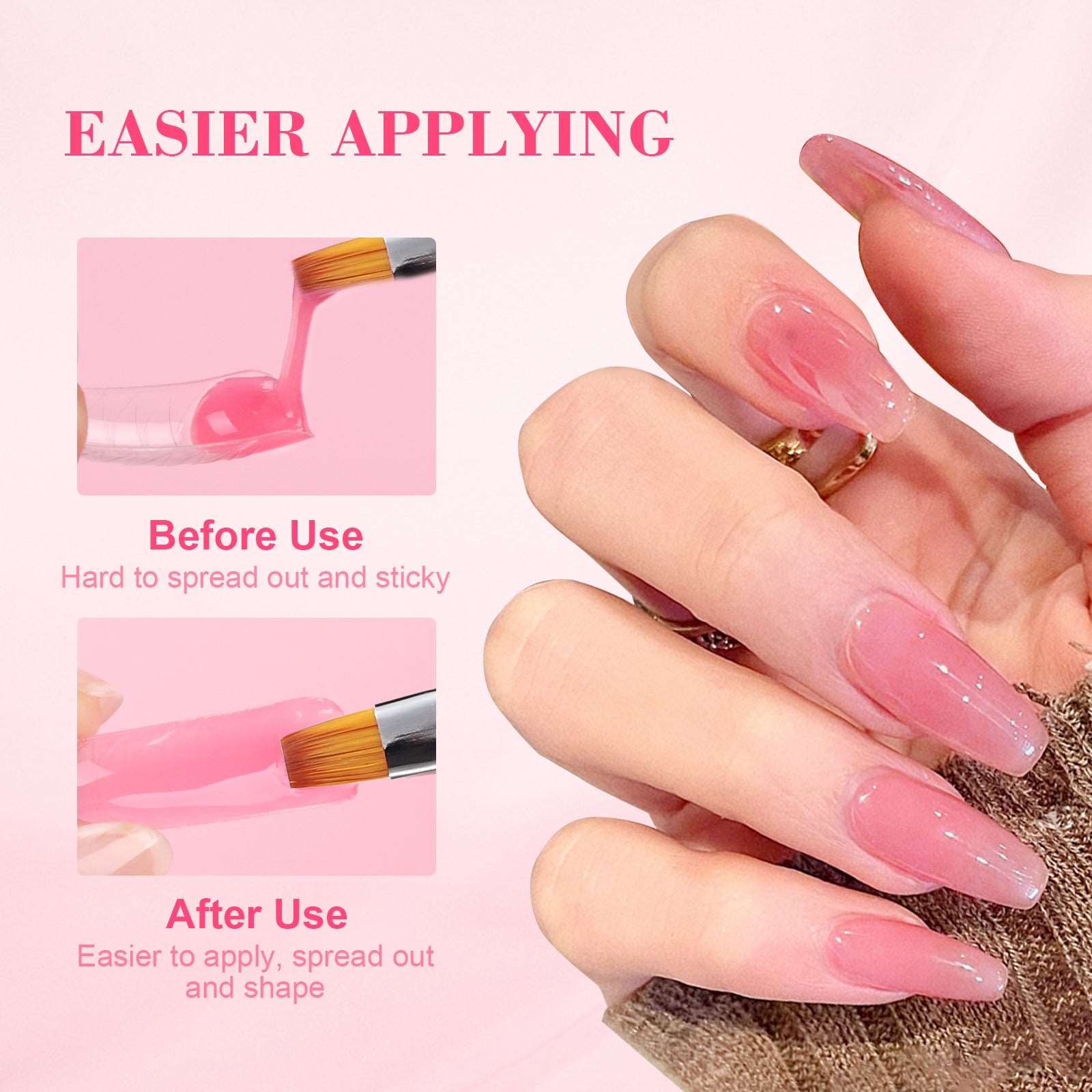Slip Solution Poly Gel Nail Kit-120ml Slip Solution for Poly Gel