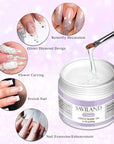 60g Clear Nail Extension Gel Set