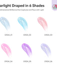 6-Color Fine Shimmer Poly Gel Kit (Ships to US Only)