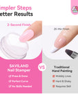 7-Piece Silicone French Tip Nail Stamp Set (Ships to US Only)