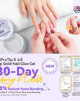 30 day nail glue gel