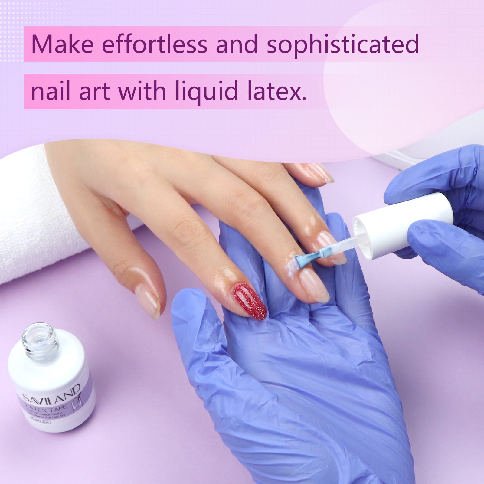Mess-Free Nail Art Every Time  Peel-Off Liquid Latex Barrier