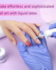 Mess-Free Nail Art Every Time  Peel-Off Liquid Latex Barrier