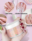 Nude Acrylic Powder for Natural-Looking Nail Extensions (Ships to US Only)