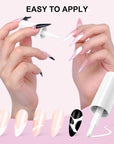 White French Gel Polish for Perfect Smile Lines in Seconds