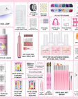 Everything You Need for Perfect Acrylic Nails  Complete Starter Kit (Ships to US Only)