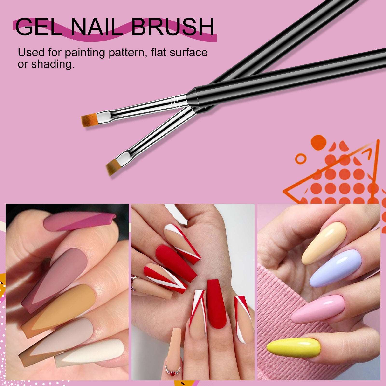 6pcs Nail Art Brush Set
