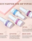 [US ONLY]49PCS Dip Nails Powder Starter Kit - 40 Colors