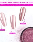 36Pcs Mirror Chrome Nail Powder Set