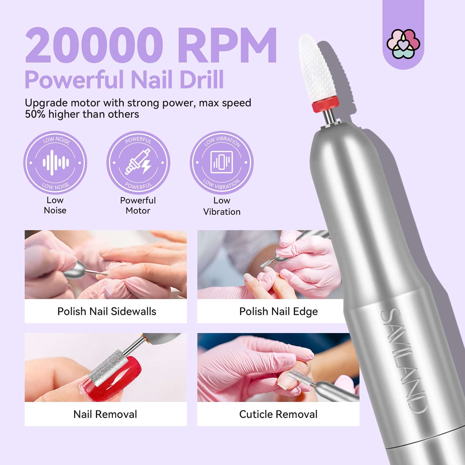 Acrylic Nail Kit with Nail Drill - Professional Use Only Acrylic Powder
