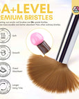 4PCS Acrylic Nail Brush - Acrylic Powder Nail Brush Kit