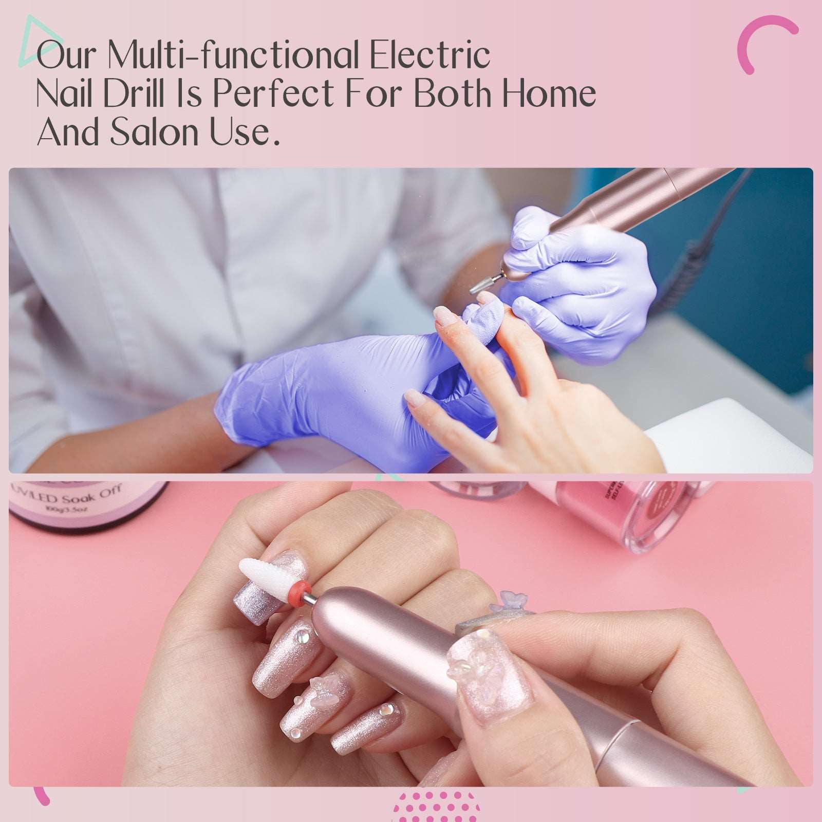 Portable Electric Nail Drill | Electronic Filing Machine