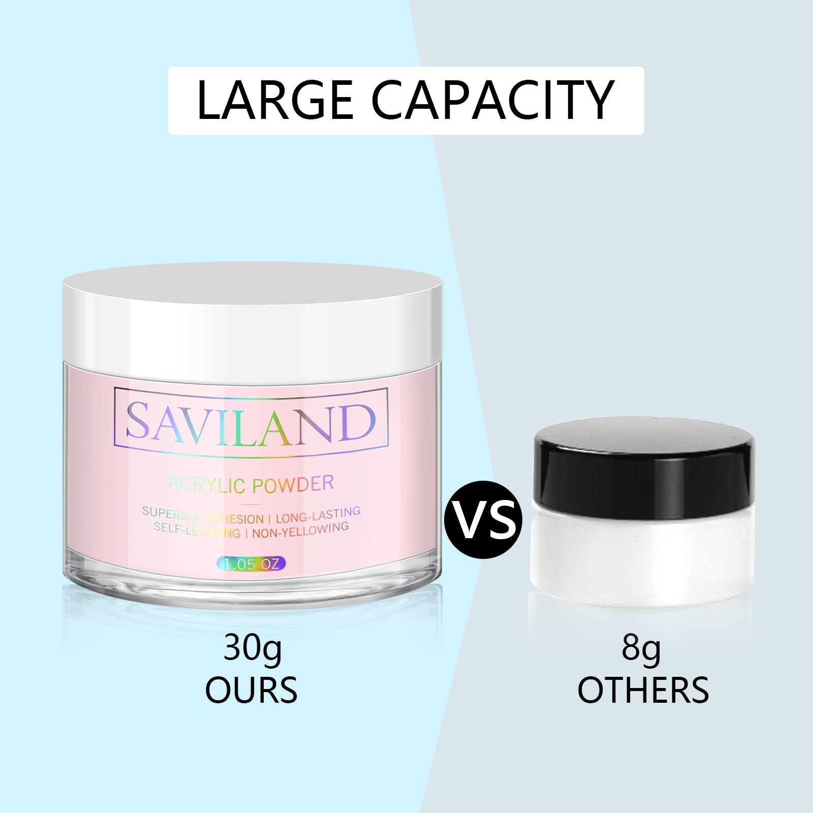 Pink Acrylic Powder for Elegant French &amp; 3D Nail Art (Ships to US Only)