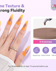 Dark Nude Airbrush Gel for Flawless Ombre Nail Art (Ships to US Only)