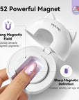 2-in-1 Cat Eye Magnetic UV Nail Lamp – 10s Flash Cure