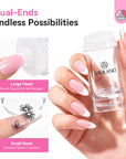 7-Piece Silicone French Tip Nail Stamp Set (Ships to US Only)