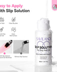 4-Color Cat Eye Poly Gel Nail Kit with UV Lamp & Slip Solution
