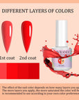 Glows in The Dark Gel Nail Polish Set - 12 Colors Luminous Neon Nail Gel Polish Set Soak off UV/LED Glow Effect Summer Colors Nail Polish for DIY Nail Art Design